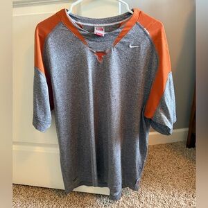 Men’s Nike Dri Fit Team Texas Longhorn Short Sleeve Shirt